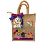 Kids Jute Rakhi Bags