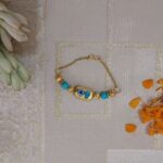 Elegant Evil Eye Gold Bracelet