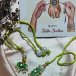 Emerald Lotus Rakhi Lumba